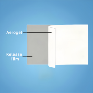 Aerogel-Folie mit Trennfolie (AGF-AR)